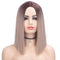 Peluca Larga Degradada de Cabello Liso - Estilo Moderno y Versátil