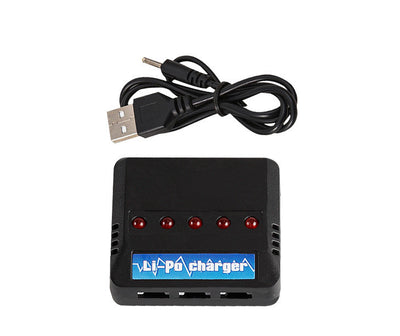 Cargador Rápido de Batería Litio 1 para 5 - Image 3