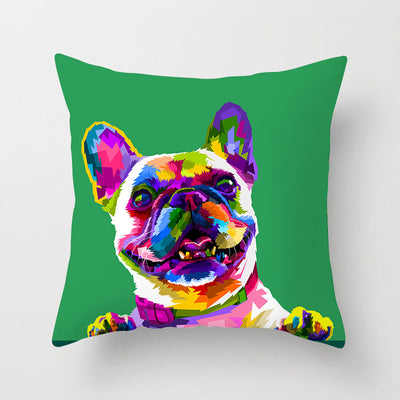 Funda de Almohada Cuadrada con Animales Estilo Nórdico - Image 23