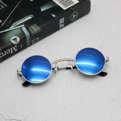 Gafas de Sol Steampunk Redondas Protección Senior - Image 5