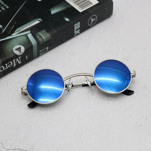 Gafas de Sol Steampunk Redondas Protección Senior - Image 5