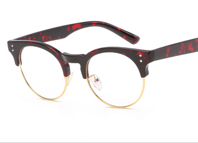 Gafas de Espejo Plano Unisex con Marco Retro Efecto Madera - Image 14
