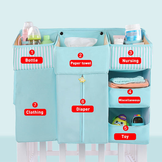 Organizador Colgante Universal para Cunas - Almacenamiento de Artículos del Bebé - Image 5