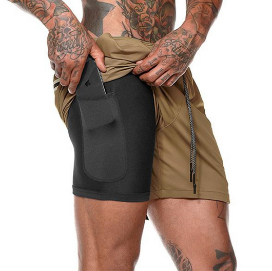 Pantalones Cortos de Compresión con Bolsillos - Image 13