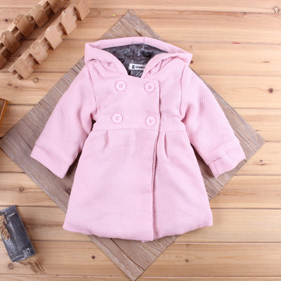 Abrigo Invernal Kiethleen para Niña - Chaqueta Cálida con Capucha Estilo Coreano - Image 4