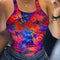 Vermelho tie-dye