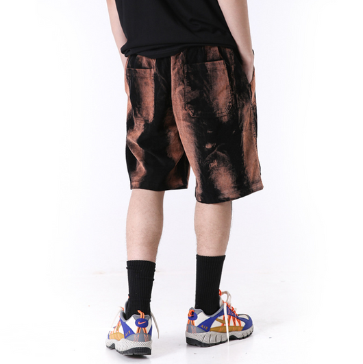 Pantalones cortos casuales para hombre con bordados - Image 5