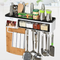 Organizador de Cocina Mural Multifuncional con Almacenamiento de Especias