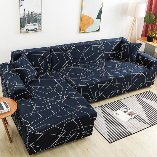 Funda Elástica Geométrica para Sofá Todo Incluido - Image 16