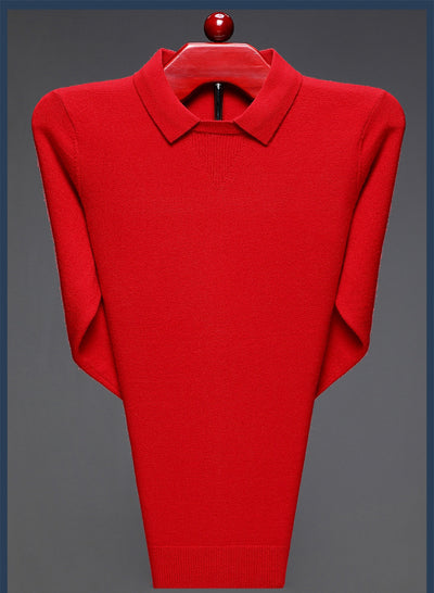 Suéter Tipo Polo de Punto - Pullover Casual de Moda - Image 11