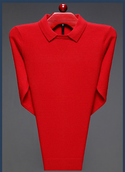 Suéter Tipo Polo de Punto - Pullover Casual de Moda - Image 11