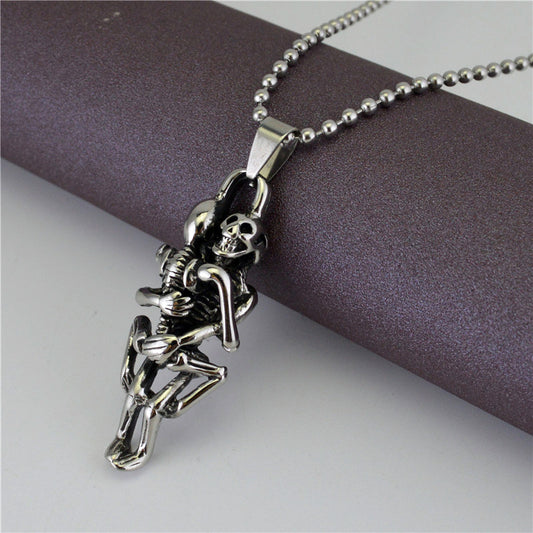 Collar Retro Europeo Americano - Colgante Love to Fall