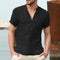 Camisa de Lino Casper - Elegancia Casual para Hombre
