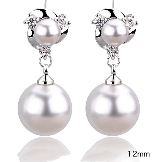 Aretes de Perla con Borla en Plata Esterlina para Mujer - Image 16