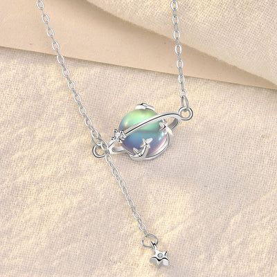 Collar Piedra Lunar Planeta Mori - Diseño Exclusivo de Personalidad - Image 5