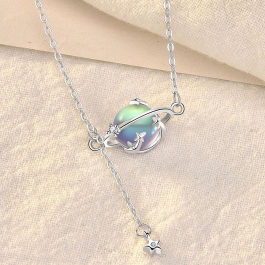 Collar Piedra Lunar Planeta Mori - Diseño Exclusivo de Personalidad - Image 5