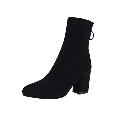 Botas Invierno Mujer Caña Alta con Elástico - Image 6