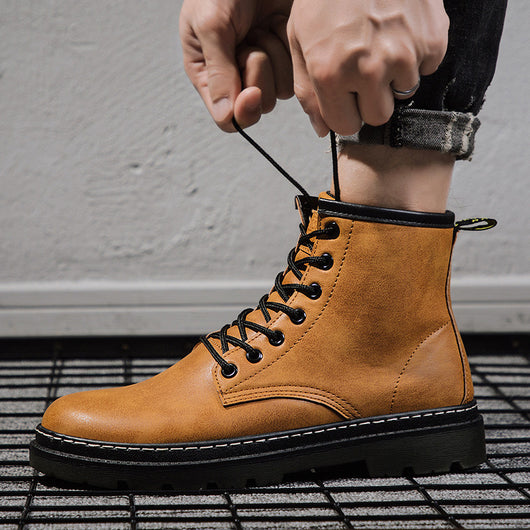 Zapatillas Altas Plataforma para Hombre - Estilo Casual Urbano - Image 4