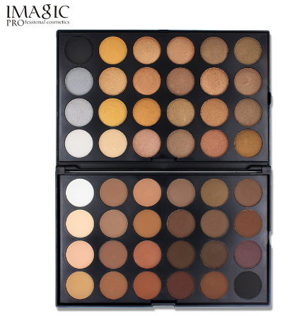 Paleta de Sombras 48 Colores Doble Capa - Tonos Tierra Profesional - Image 2