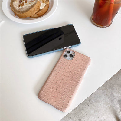 Funda de cuero minimalista compatible con iPhone Apple - Image 10