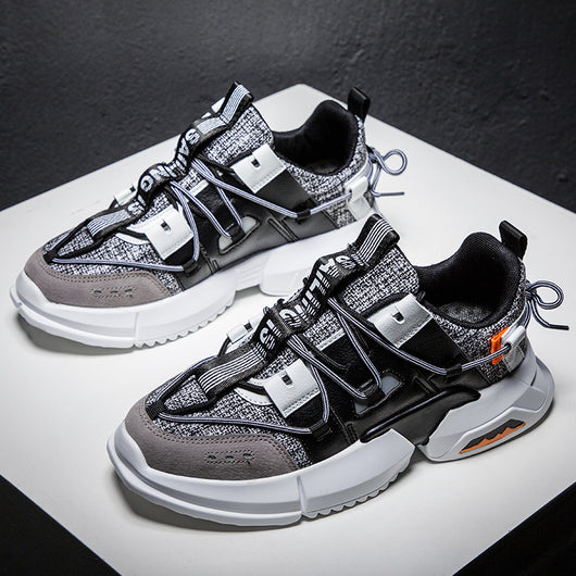 Zapatillas Deportivas Retro Casual para Hombre con Costura Premium - Image 3