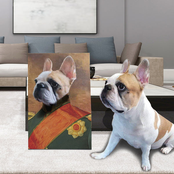 Retrato Personalizado de tu Mascota en Lienzo