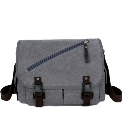 Bolsa de Lona para Hombre con Correa de Hombro - Image 7