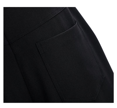 Pantalones Sueltos Negros Casuales para Mujer - Corte Recto - Image 31