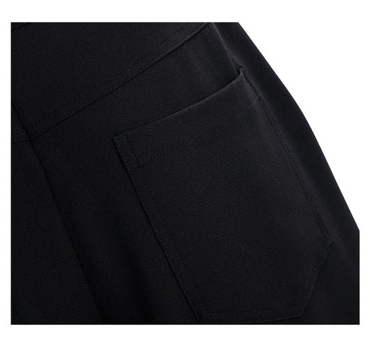 Pantalones Sueltos Negros Casuales para Mujer - Corte Recto - Image 31