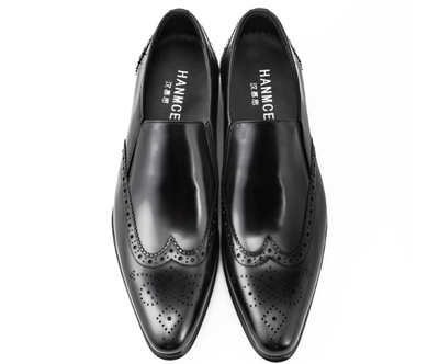 Zapatos de Cuero para Hombre con Punta Afilada - Estilo Ejecutivo - Image 8