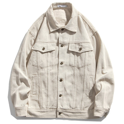 Chaqueta Suelta con Parches Retro - Image 6