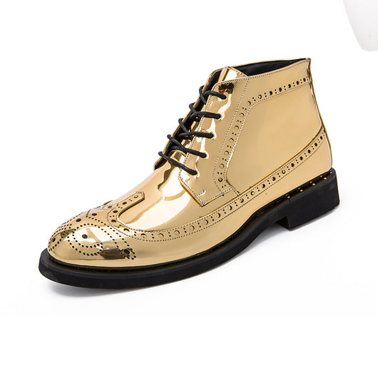 Botas de Cuero Brillante - Image 35