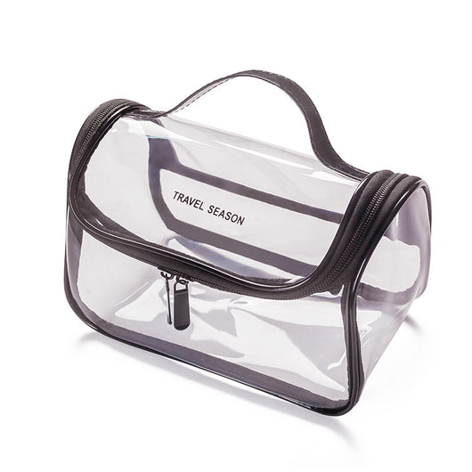 Bolsa de Cosméticos Transparente de Gran Capacidad Impermeable - Image 5