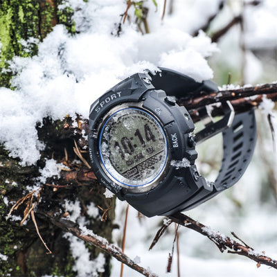 Reloj Deportivo Inteligente Resistente al Agua con Monitor de Frecuencia Cardíaca y Brújula - Image 8