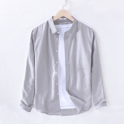 Camisa de Lino Manga Larga - Image 21