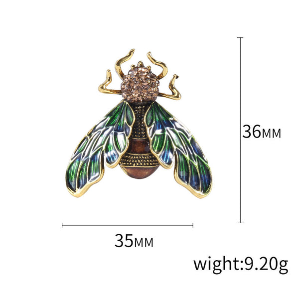 Broche Personalizado de Insecto en Resina - Serie Fauna