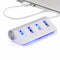Hub USB 2.0 de 4 Puertos Compatible con Apple