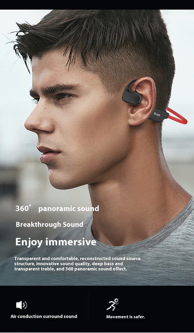 Auriculares de Conducción Ósea Bluetooth Abiertos para Deportes - Image 13