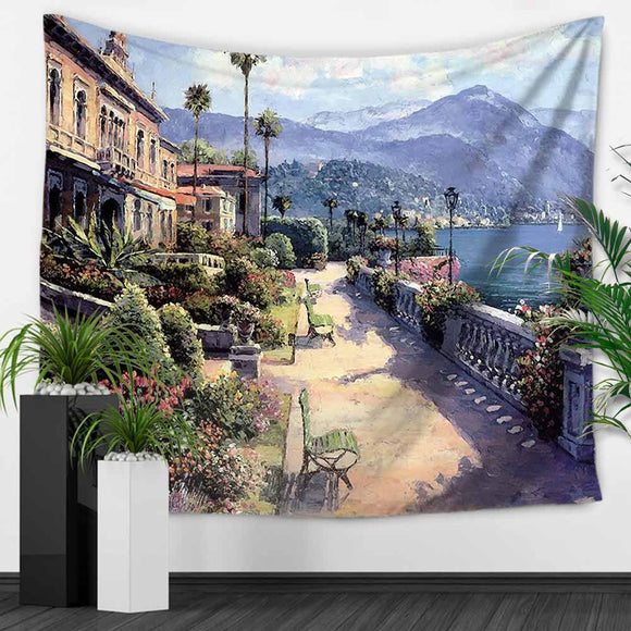 Tapiz Decorativo para Pared de Jardín