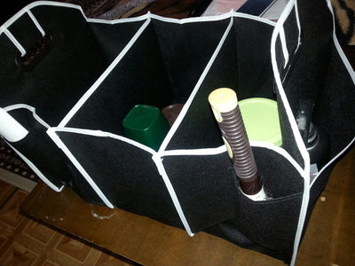 Organizador de Maletero Plegable - Bolsa Multiusos para Auto con Compartimentos - Image 7