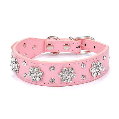 Correa para Perro y Gato de Terciopelo Coreano con Brillantes - Diseño Premium y Confortable - Image 2