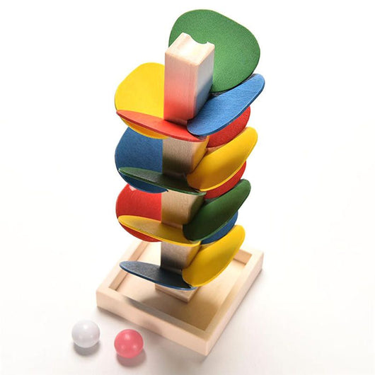 Modelo Educativo de Árbol de Madera para Inteligencia Infantil