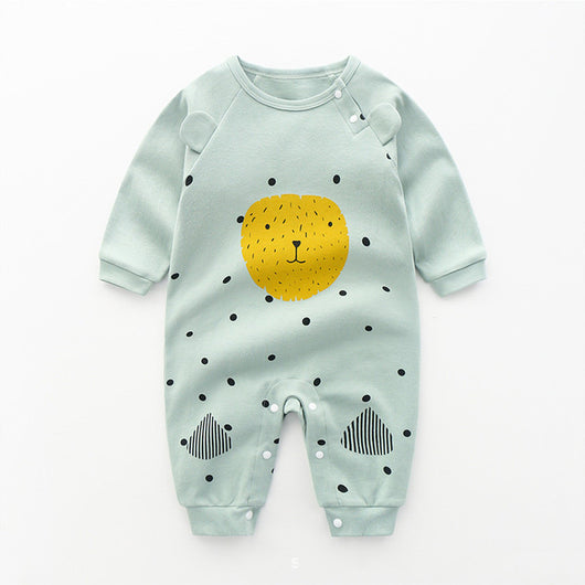 Pijama Enterizo de Algodón para Bebé - Diseño Princesa con Mangas Largas - Image 10