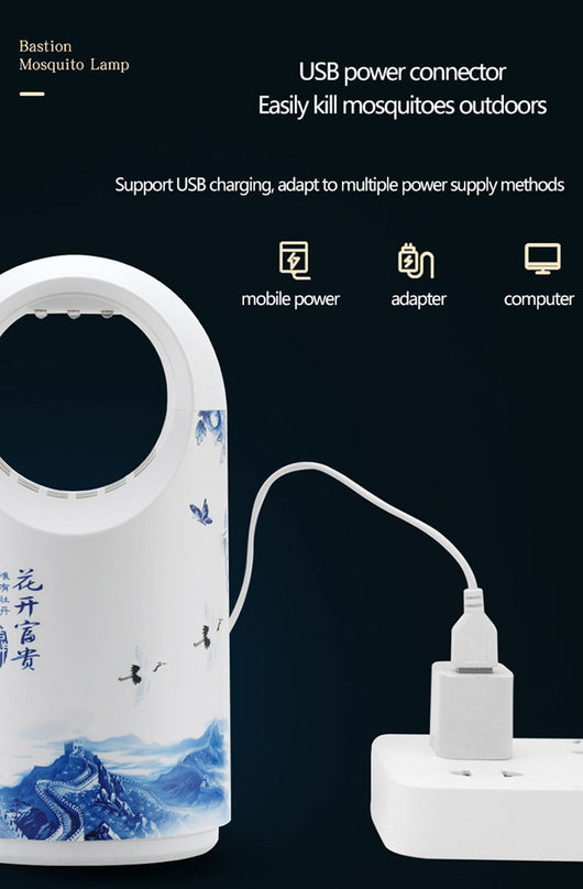 Lámpara Antimosquitos USB con Audio Integrado - Image 5