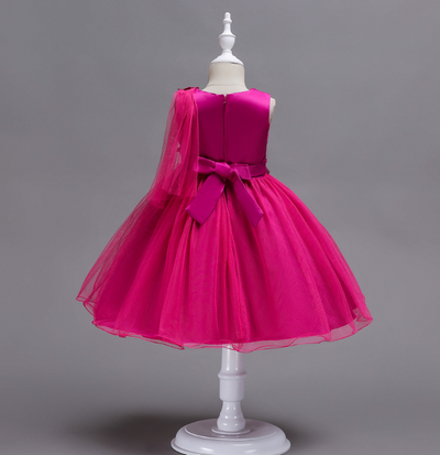 Vestido de Malla con Moño - Image 3