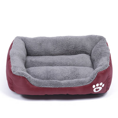 Cama Ortopédica para Perros Cuatro Estaciones - Colchoneta Acolchada Multicolor - Image 9