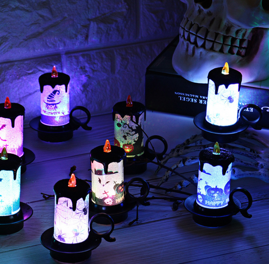 Velas LED Decorativas para Halloween - Luces Electrónicas Realistas - Image 2