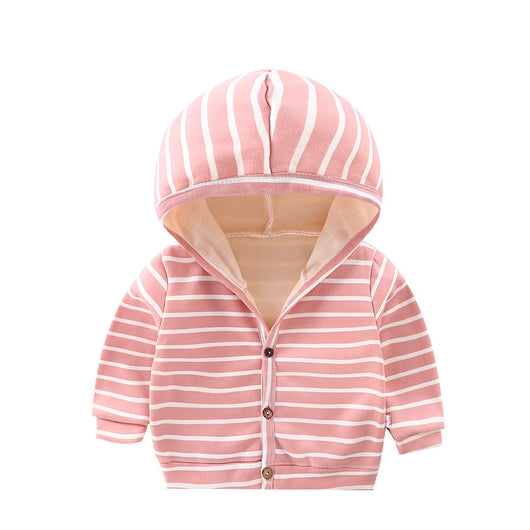 Cardigan Infantil Acolchado con Capucha y Forro de Velvet - Image 6