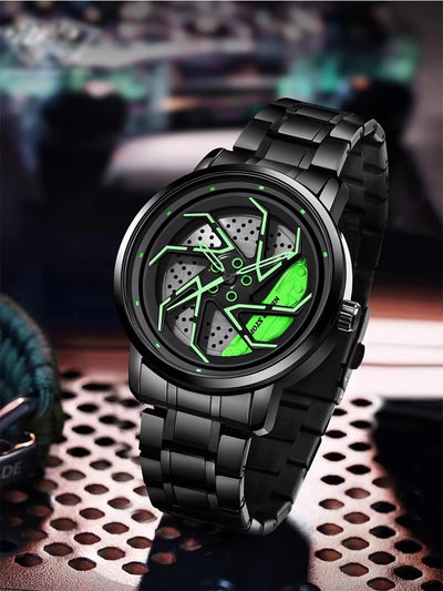 Reloj de Cuarzo para Hombre con Correa de Acero Inoxidable - Diseño Moderno y Elegante - Image 10
