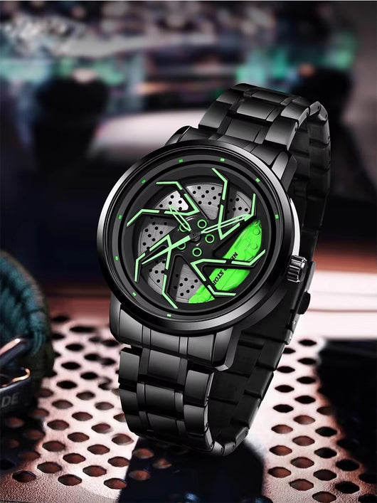 Reloj de Cuarzo para Hombre con Correa de Acero Inoxidable - Diseño Moderno y Elegante - Image 10